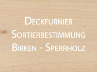 Birke - gem. finnischer Sortierrichtlinie